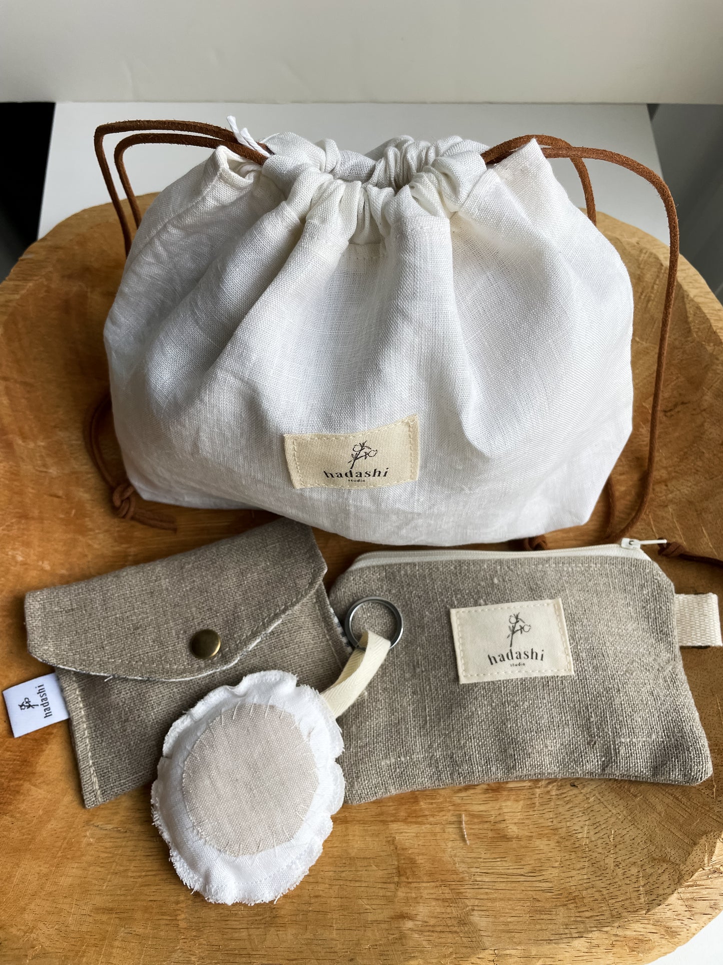Linen lover gift box S (Natural)