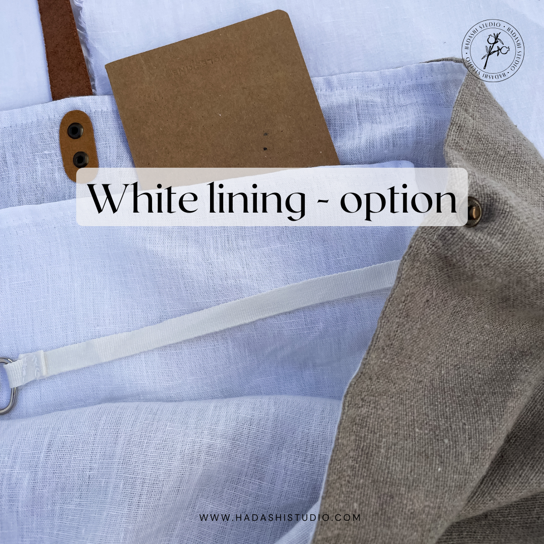 PETITE bag: natural (one set of handles)