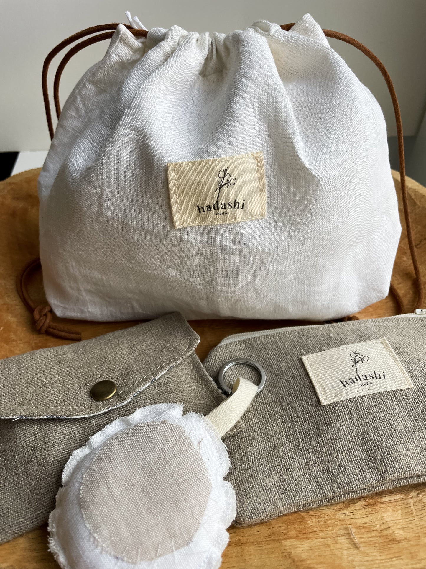 Linen lover gift box S (Natural)
