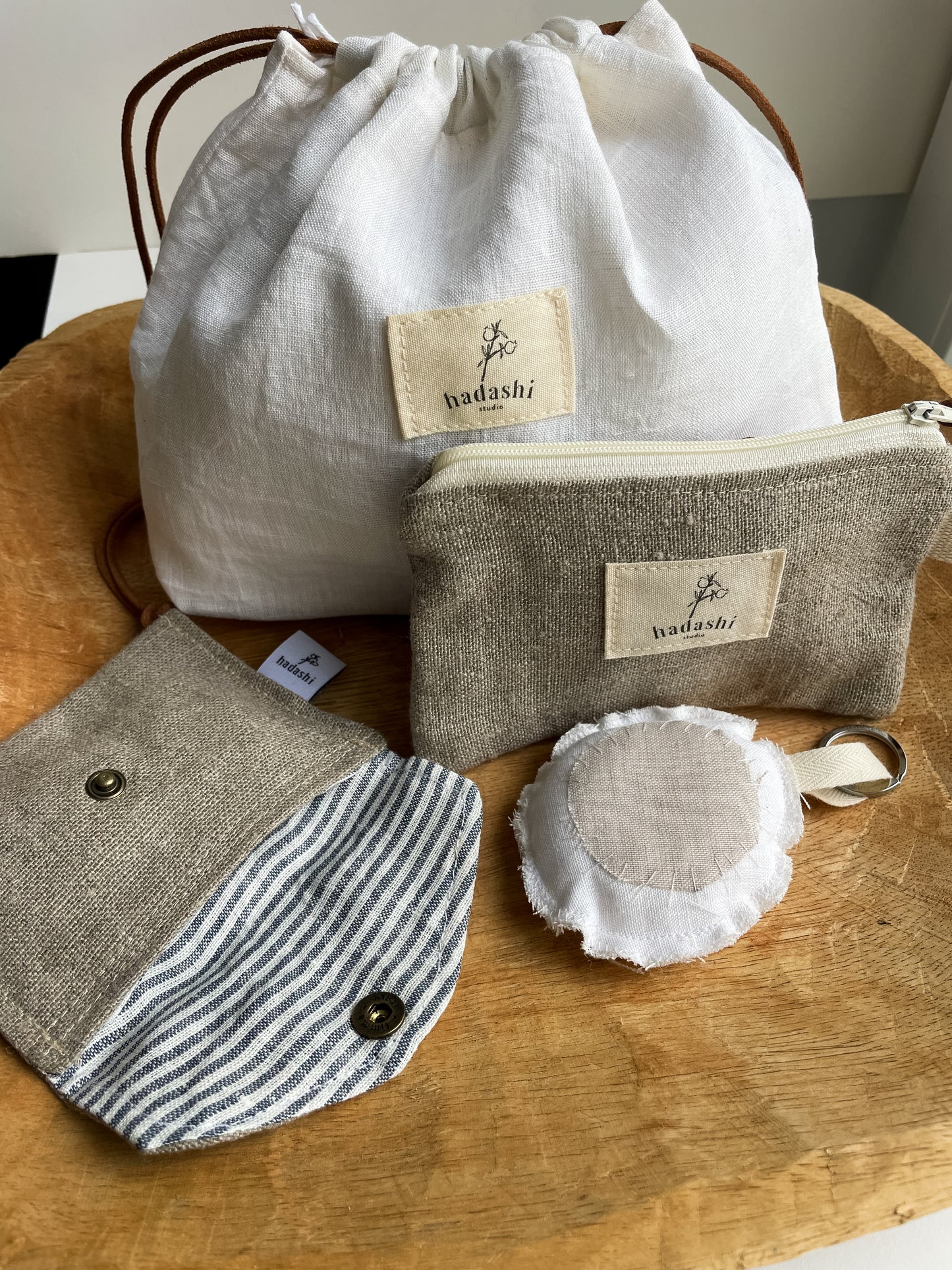 Linen lover gift box S (Natural)