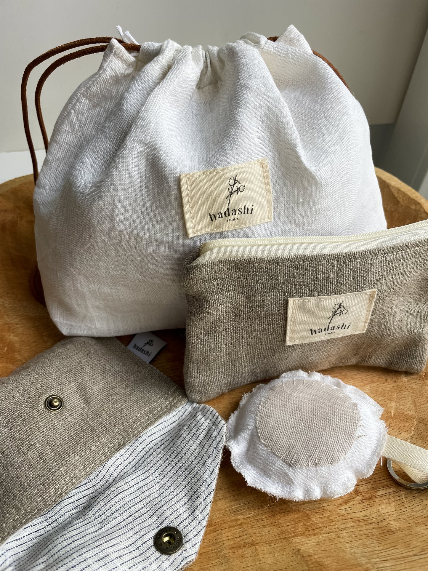 Linen lover gift box S (Natural)